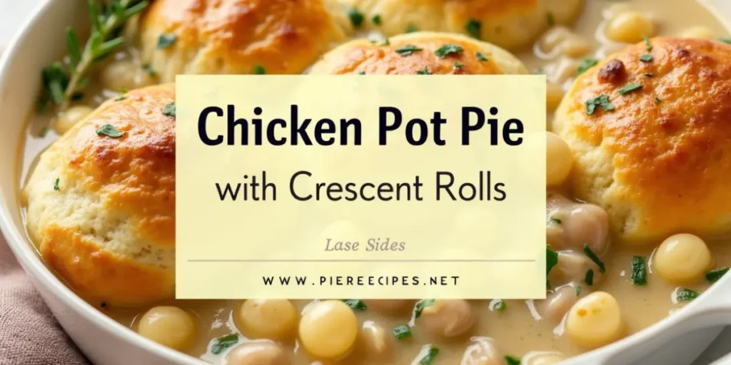 chicken pot pie with crescent rolls