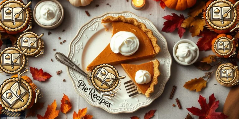 pumpkin pie with caramel