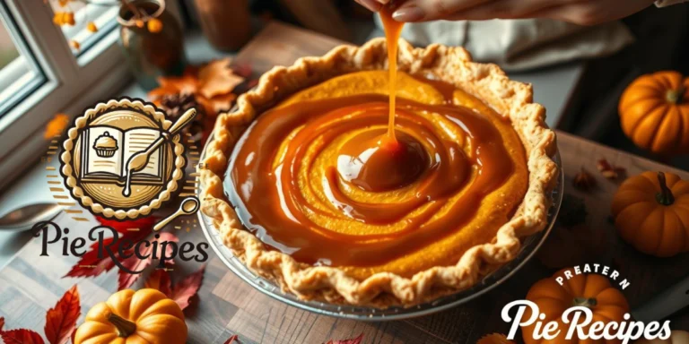 caramel pumpkin pie