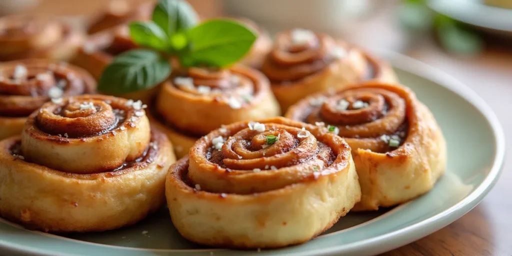 cinnamon roll apple bake