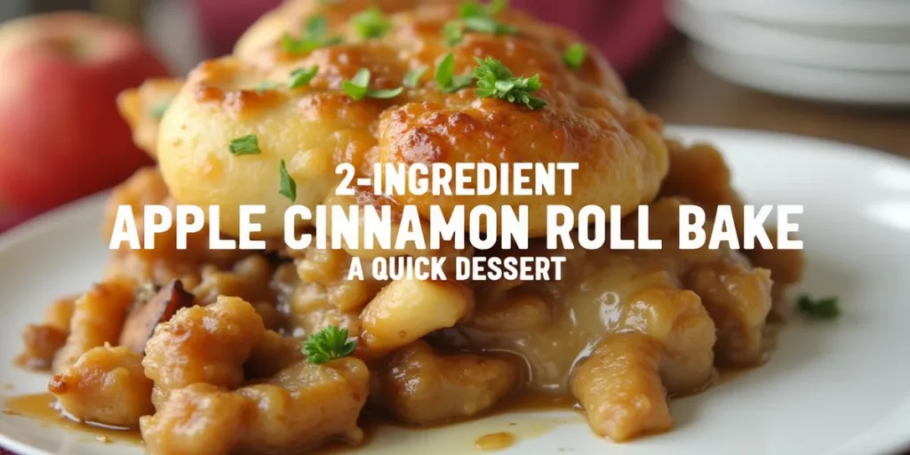 cinnamon rolls apple pie filling