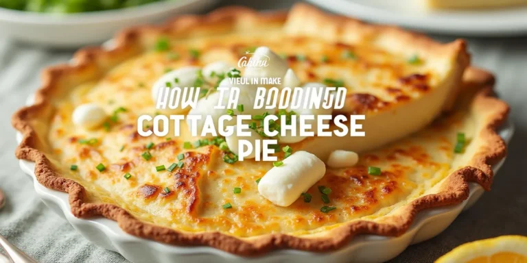 cottage cheese pie