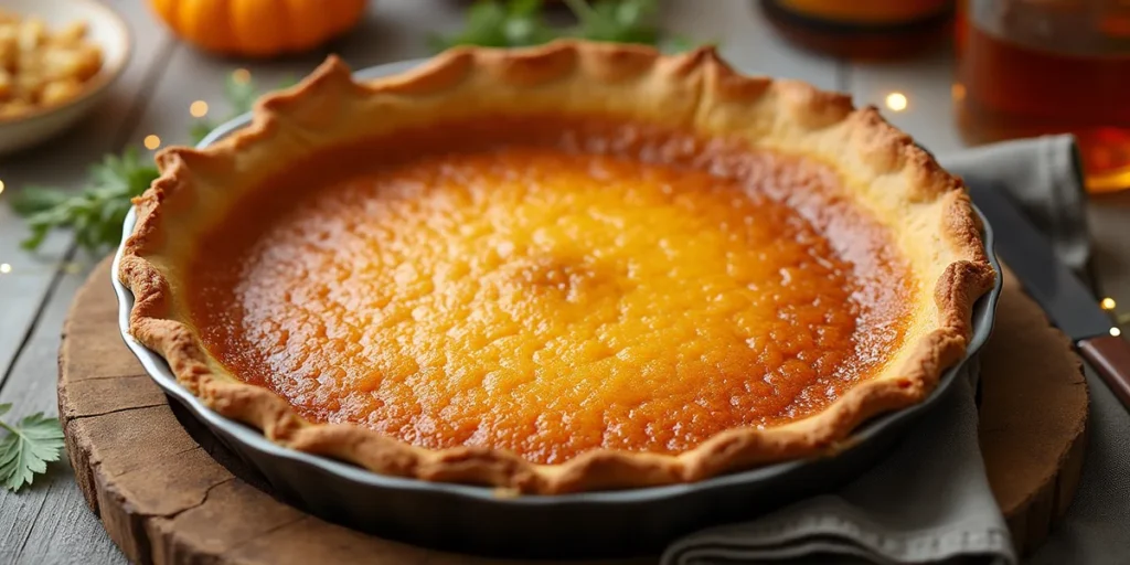 creme brulee pumpkin pie