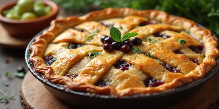 making gooseberry pie