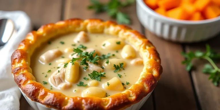 pot pie with crescent rolls